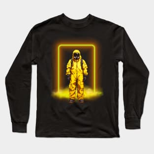 Hazmat Suit Gas Mask Long Sleeve T-Shirt